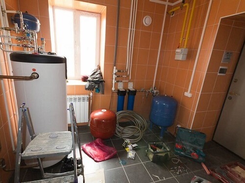 Газовая котельная в доме в Речице